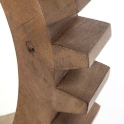 Coupon ⭐ Mercana Sunrise Cog 17" Round Brown Wood Frame Mirror 😍 -Mercana Shop Sunrise Cog 1722 Round Brown Wood Frame Mirror 8