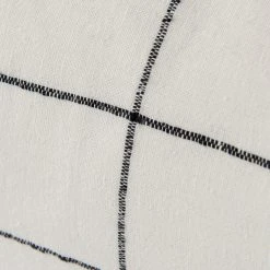 Best Pirce 🤩 Mercana Suzanne White & Black Square Pattern Decorative Pillow Cover 💯 -Mercana Shop Suzanne 14 x 26 White Black Square Pattern Decorative Pillow Cover 6