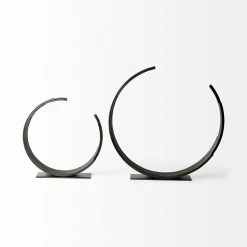 Best Pirce 🌟 Mercana Taj Black Broken Halo Decorative Object 😀 -Mercana Shop Taj 28Large29 21L x 3W Black Broken Halo Decorative Object 2