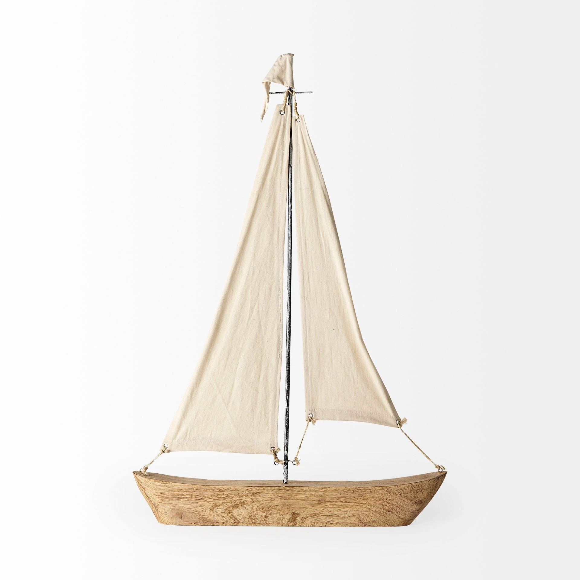 Cheap 🤩 Mercana Tartane Large 22L X 2W Brown/Cream Nautical Inspired Sailboat ✔️ 2 Cheap 🤩 Mercana Tartane Large 22L X 2W Brown/Cream Nautical Inspired Sailboat ✔️ - Image 2