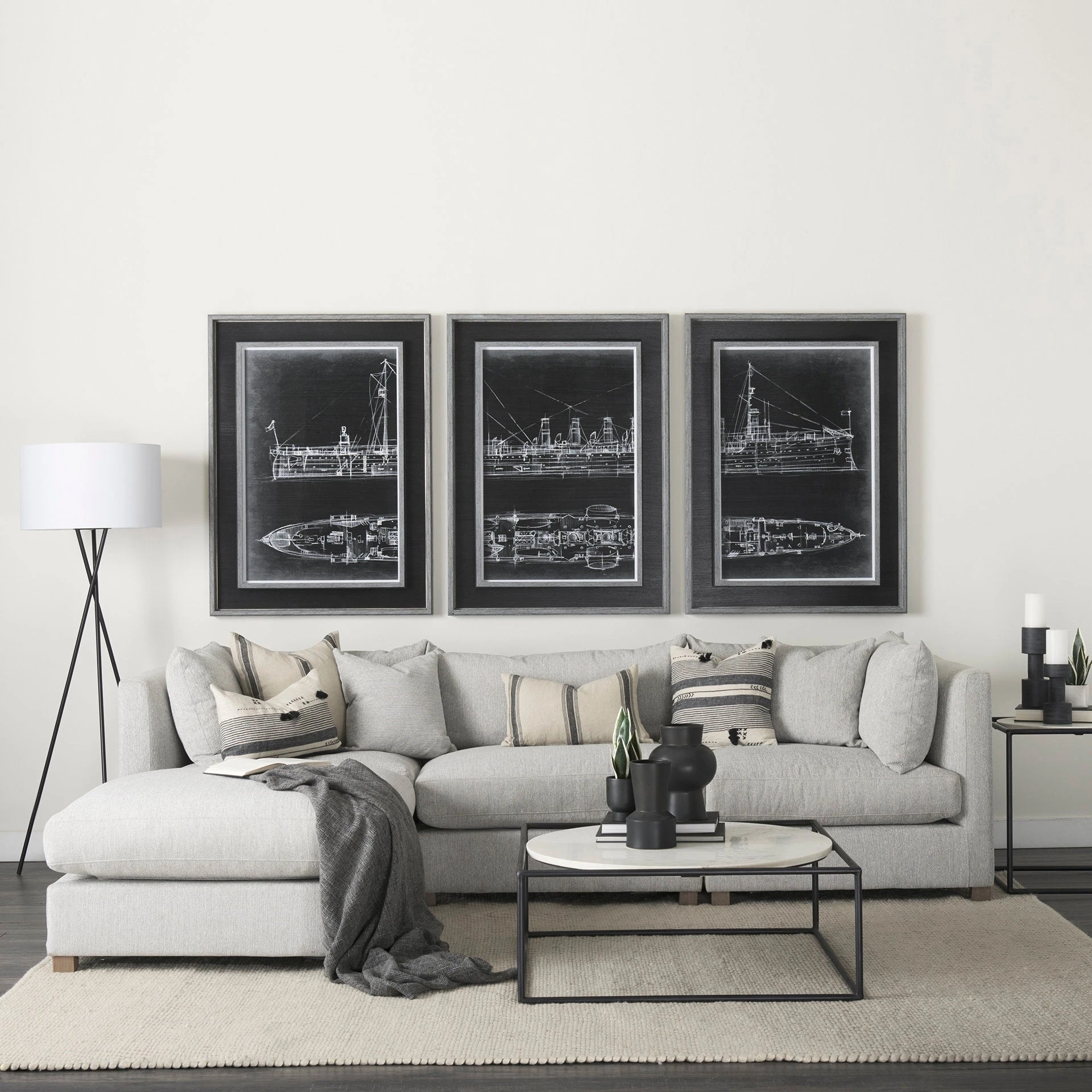 Cheap ✔️ Mercana Thalia 13L X 21W Dark Gray And Cream Fabric Striped And Fringed Decorative Pillow Cover 💯 11 Cheap ✔️ Mercana Thalia 13L X 21W Dark Gray And Cream Fabric Striped And Fringed Decorative Pillow Cover 💯 - Image 11