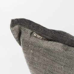 Top 10 👏 Mercana Zadie 14L X 26W Light Gray And Dark Gray Fabric Color Blocked Decorative Pillow Cover ✔️ -Mercana Shop Zadie 14L x 26W Light Gray and Dark Gray Fabric Color Blocked Decorative Pillow Cover 7